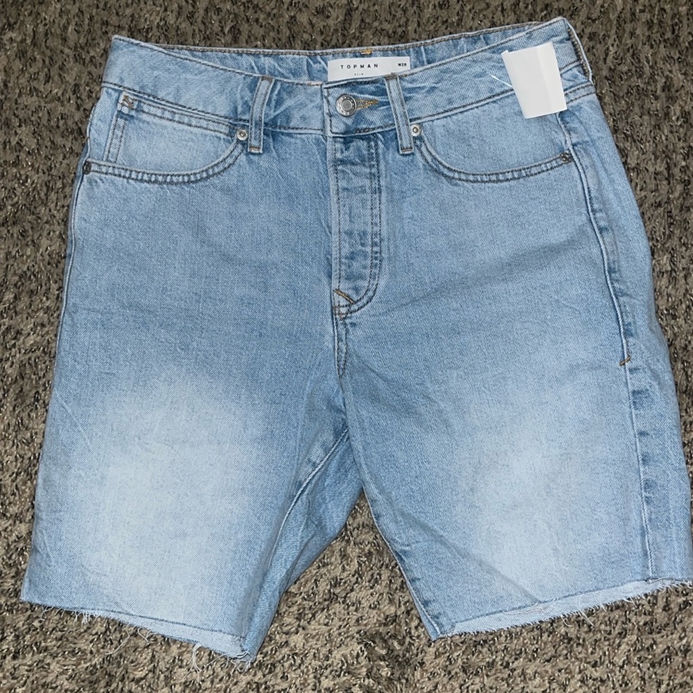 Top man slim men’s shorts